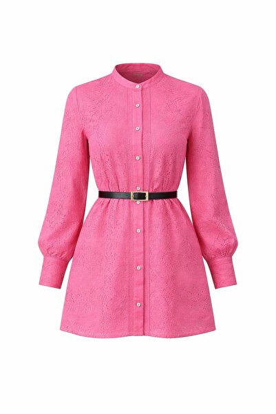 PİNK FLY Lace Embroidered Tunic