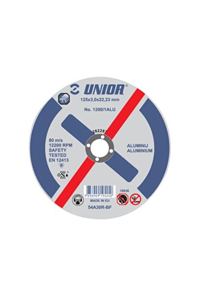 Unior 1200/1ALU Δίσκος γυαλισμένος για αλουμίνιο 180x3.0x22