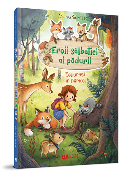 Editura Unicart EROII SALBATICI AI PADURII - IEPURASI IN PERICOL