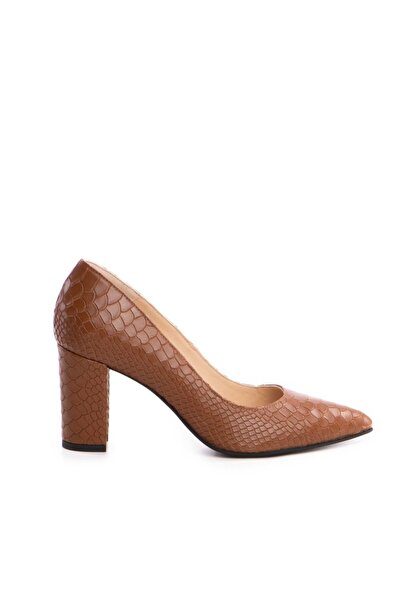 The 5th Element Camel Ivy genuine leather stiletto shoes