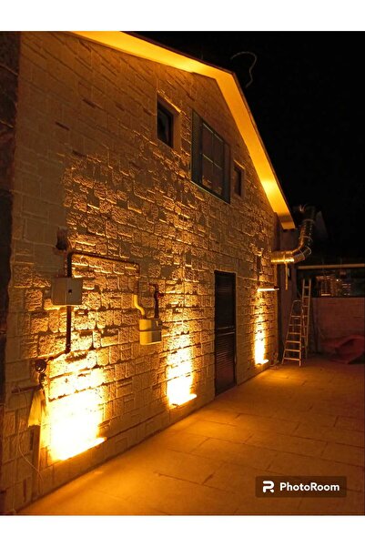 CAMANA Ağaç Duvar Aydınlatma Walwasher Led Cephe Işık Boyama Lambader Ip68 Kı...