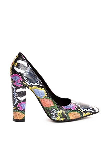 The 5th Element Multicolor leather high heel shoes