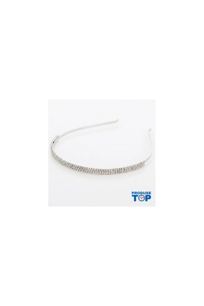 Produse.Top Bentiță metalică cu cristale decorative BP03