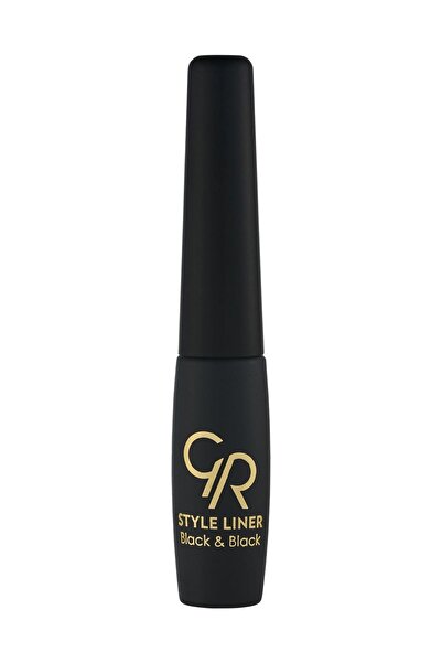Golden Rose Style Liner Metallic Eyeliner No: 14 Black - Metalik Eyeliner - 8...