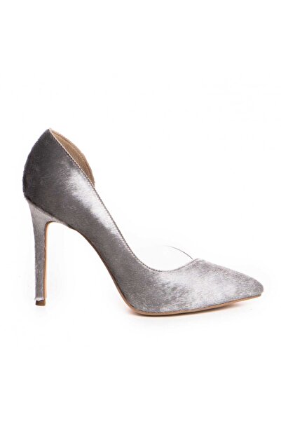 The 5th Element Pantofi stiletto piele naturala Gri Leila