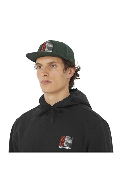 Salomon Freestyle Flat Cap Unisex Green Hat Unisex Hat Lc2690400