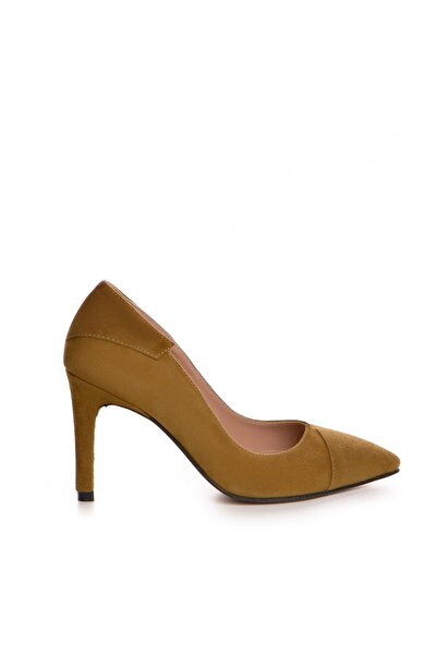 The 5th Element Selma Camel Natural Leather Stiletto Shoes