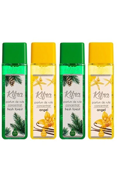 kifra Set parfum concentrat de rufe Forest Fresh x2 + Angel x2 200ml