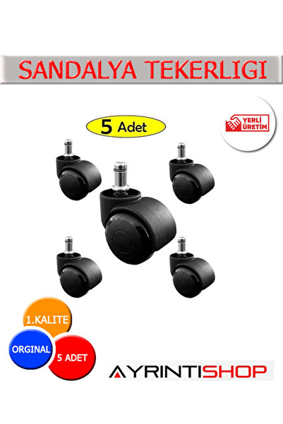 AYRINTISHOP Office Chair Wheel 5 Li