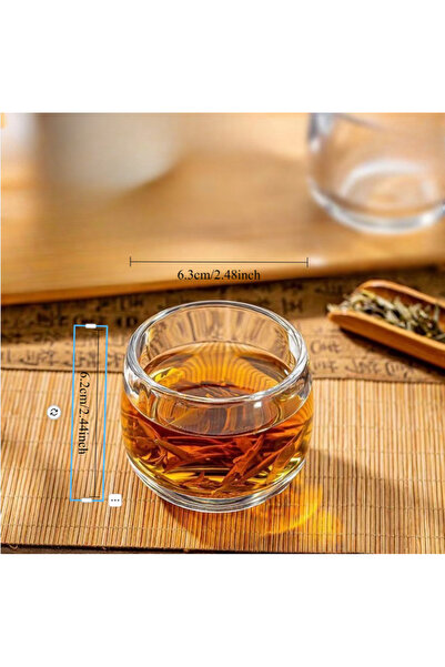 Choice1 200ML 1pc 100ml Wooden Handle Glass Teacup With Lid With Filter Cup T...