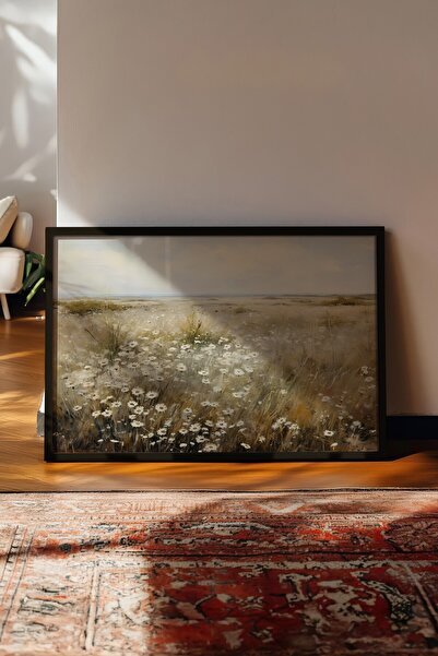 Postifull Vintage slika, poster u crnoj ramovini, vintage zidni dekor