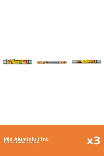 Fino Set of 3 Fine Aluminum: 1x 30 m, 2x 8 m