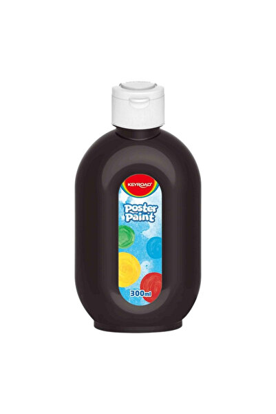 KEYROAD Keyroad tempera colors, 300ml, BLACK