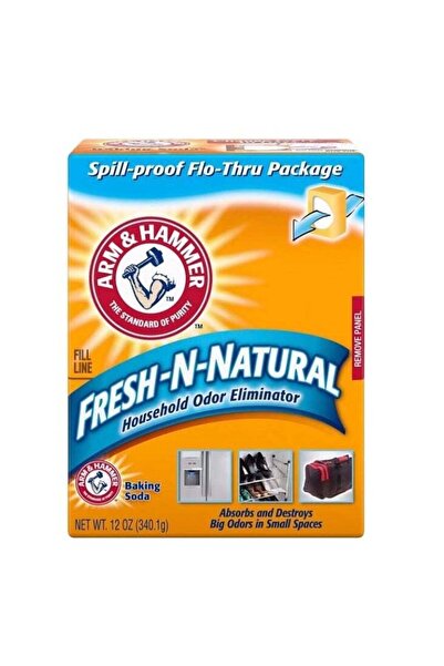 Hammer Arm & Fresh N Natural Baking Soda for Odor Removal, 340.1g
