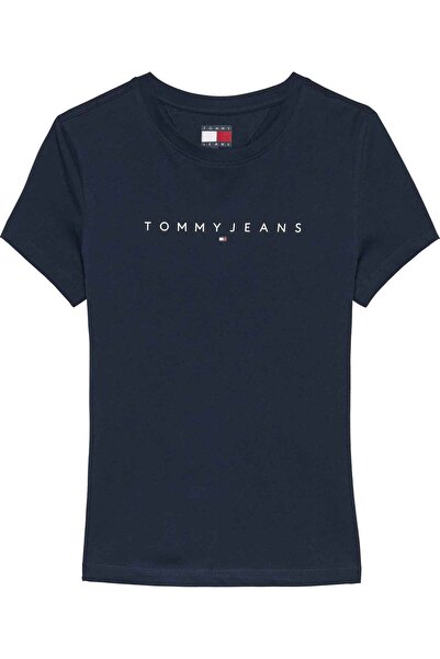 Tommy Hilfiger Γυναικείο μπλουζάκι με λογότυπο μάρκας, κατάλληλο για καθημερι...