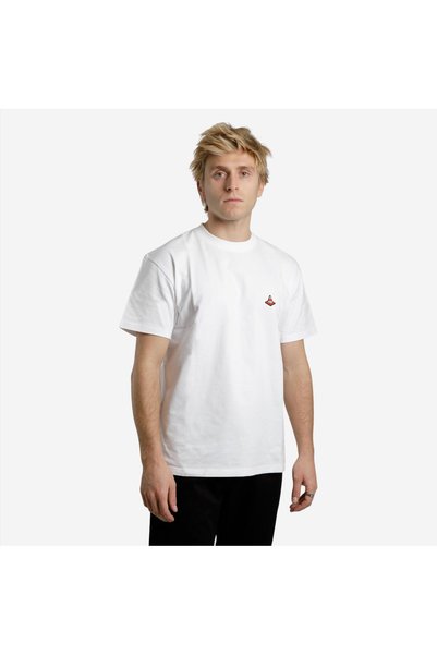 Decathlon Tricou cu mâneci scurte pentru skateboard - Alb - TS500