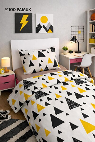 Eponj Home Set navlaka za poplun za jednu osobu Campus Delta bela