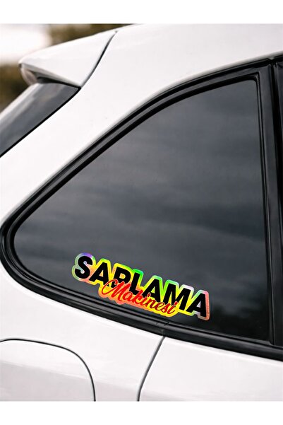 sticker ملصق زجاج السيارة والدراجة النارية من نوع Jdm بتصميم هولوغرام مقاس 16...