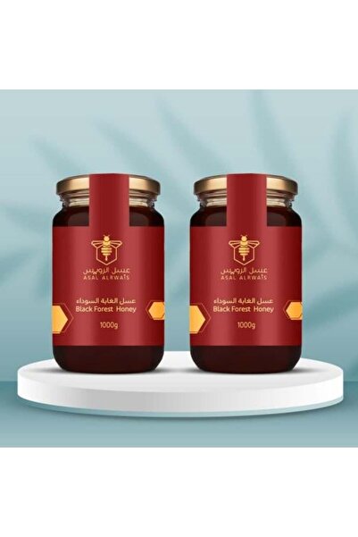 ALRWAIS German Black Forest Honey, 1000g jar, get one free