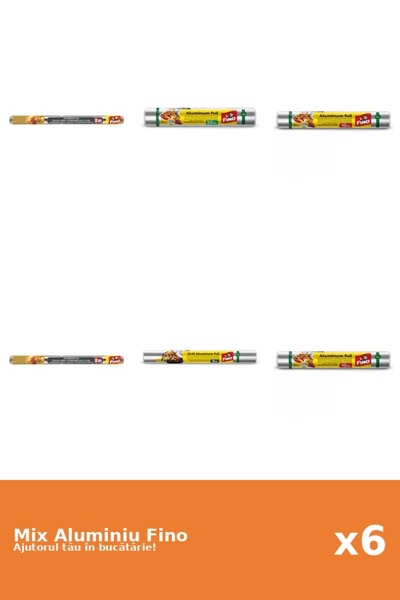 Fino Set of 6 Fine Aluminum: 3x 8 m, 1x 30 m, 2x 10 m