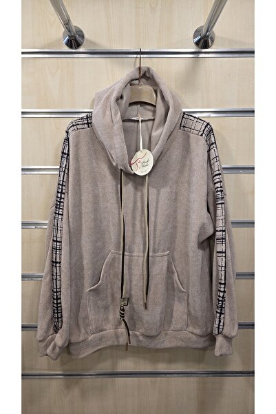 Park Moda Velvet Blouse Hooded