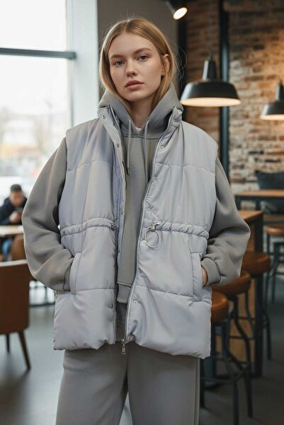 Niccy NICCY24K7011 SET VESTĂ MATLASATĂ 3 PIESE