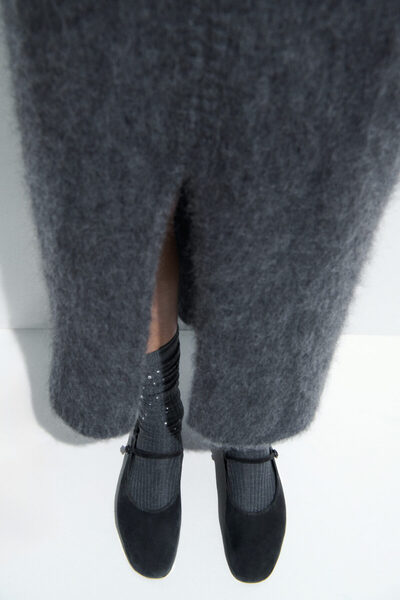 H&M Süet Mary Jane Babet