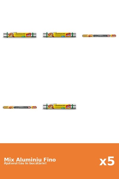 Fino Set 5 Aluminiu Fino: 2x 30 m, 1x 20 m, 2x 8 m