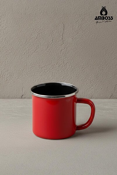 Amboss Crispella Enamel Mug – Red