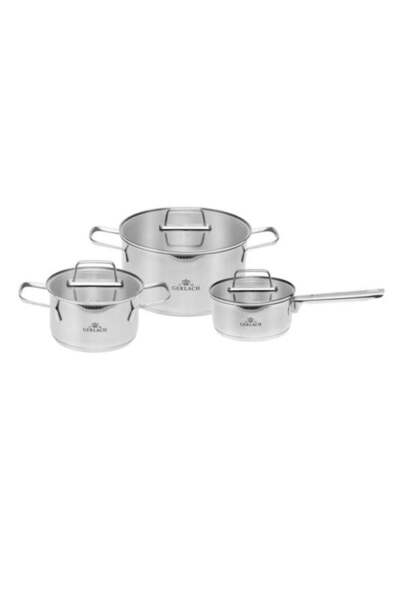 1GE GERLACH Ambiente pot set, 6 pieces