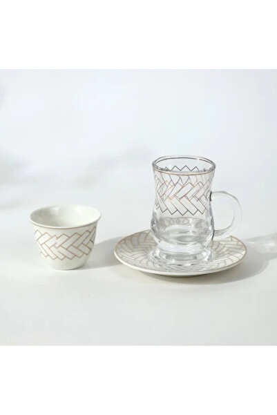 Generic Luxury tea and coffee set with a modern and distinctive design, 36 pi...