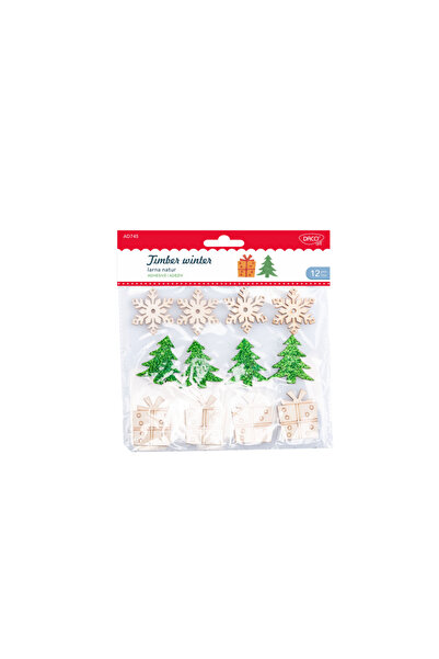 daço Accesorii craft - AD745 Iarna natur