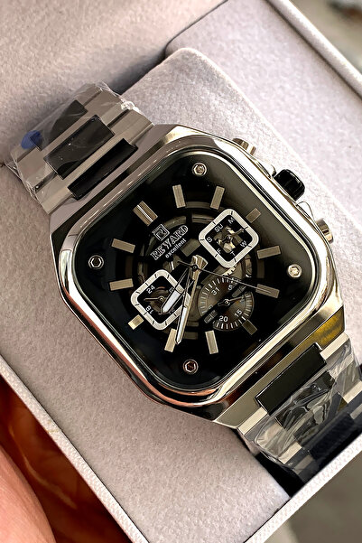 Reward ساعة يد رجالية أصلية بضمان لمدة عامين مع سوار فولاذي وعلبة