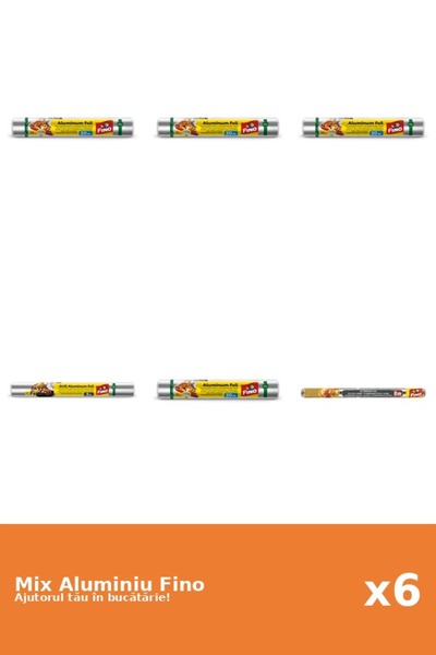 Fino Set of 6 Fine Aluminum: 4x 20 m, 2x 8 m