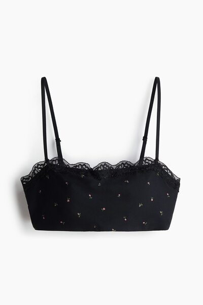 H&M Dolgulu Yumuşak Mikrofiber Sütyen