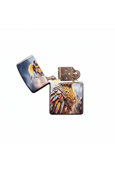 Otto Common Classic Metal Windproof Lighter - Zippo Style & Refillable 65