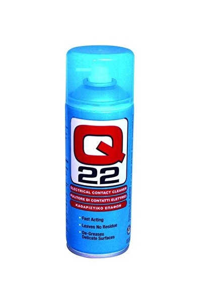 Q22 منظف التلامس الكهربائي – 400 مل | بخاخ سريع الجفاف ولا يترك أي بقايا