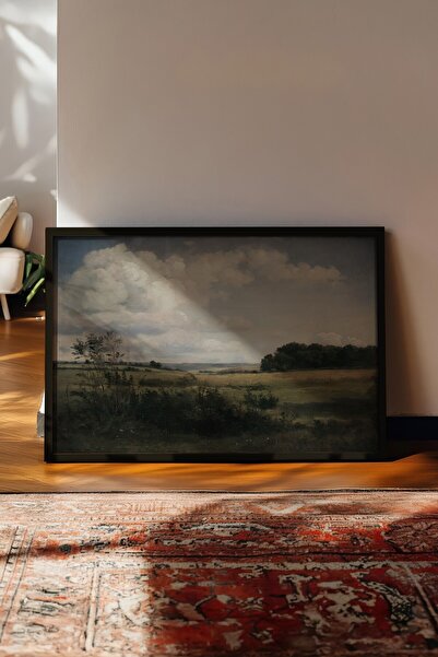 Postifull Vintage Tablo, Siyah Çerçeveli Poster, Vintage Duvar Dekoru