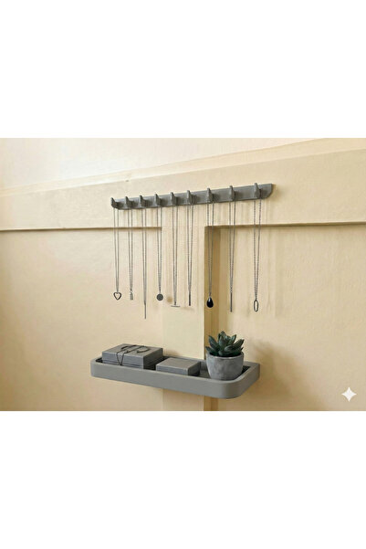Karerca Takı Kanca Rayı Organizer Askılık Takı Organizeri Aksesuar Askısı