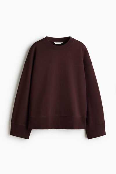 H&M Pamuklu Oversize Sweatshirt