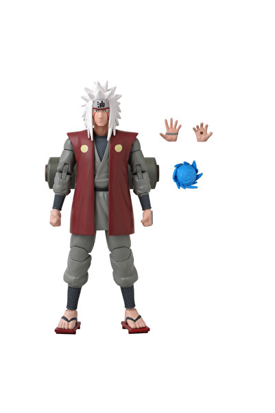 BANDAI Anime Heroes Naruto Serisi Jiraiya Poz Verilebilir Figür 36965