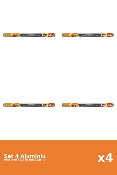 Fino Set 4 Folie de aluminiu , 8 m x 45 cm