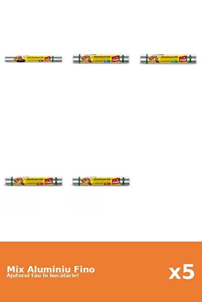 Fino Set 5 Aluminiu Fino: 1x 8 m, 1x 20 m, 1x 30 m, 2x 10 m