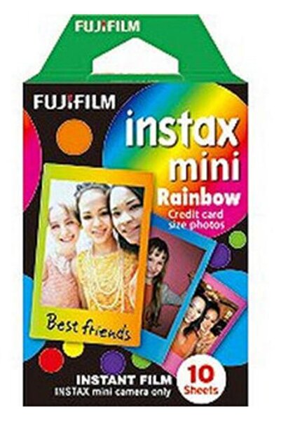 1GE Cartuș FUJIFILM Colorfilm Instax mini Rainbow, 10 buc.