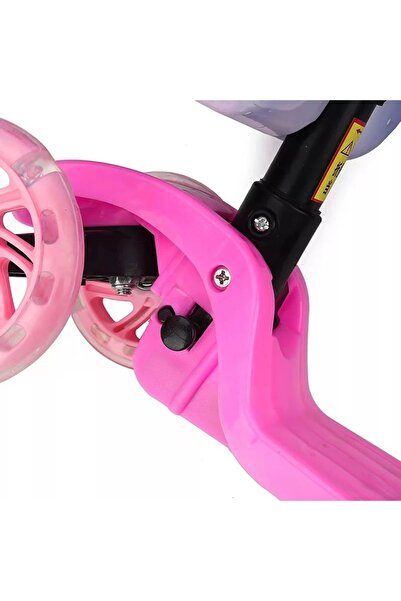 OEM 3in1 children's scooter with backpack and troller-type folding - Pisicuta