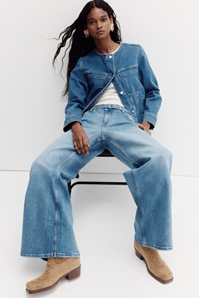 H&M Wide Ultra High Jeans