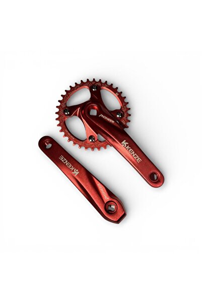 KENZE Mtb Tekli Renkli Aynakol 36T 170mm (Mavi ,Kırmızı ,Rainbow-Oil Slick)