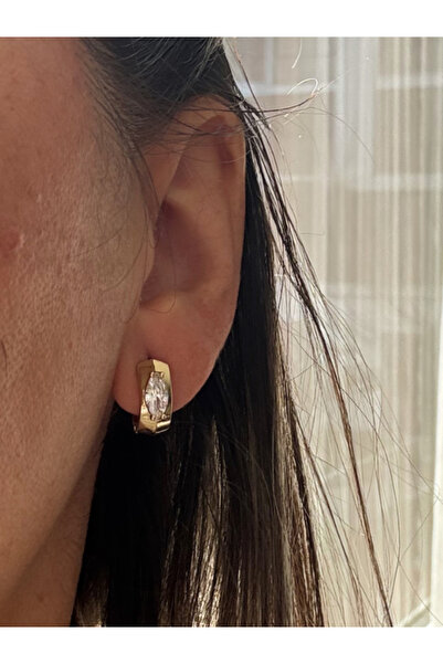 bijux by mrv Xuping Tiny Hoop Earrings with Stones