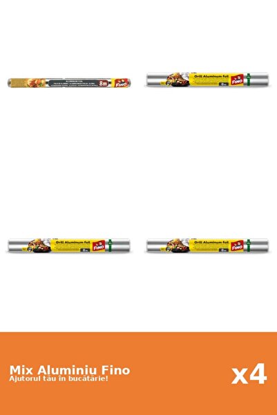 Fino Set 4 Aluminiu Fino: 4x 8 m
