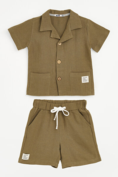 Mod Kids Boys' Suit, Kids Fashion, Size: 122, Material: 65% Cotton, 35% Linen...